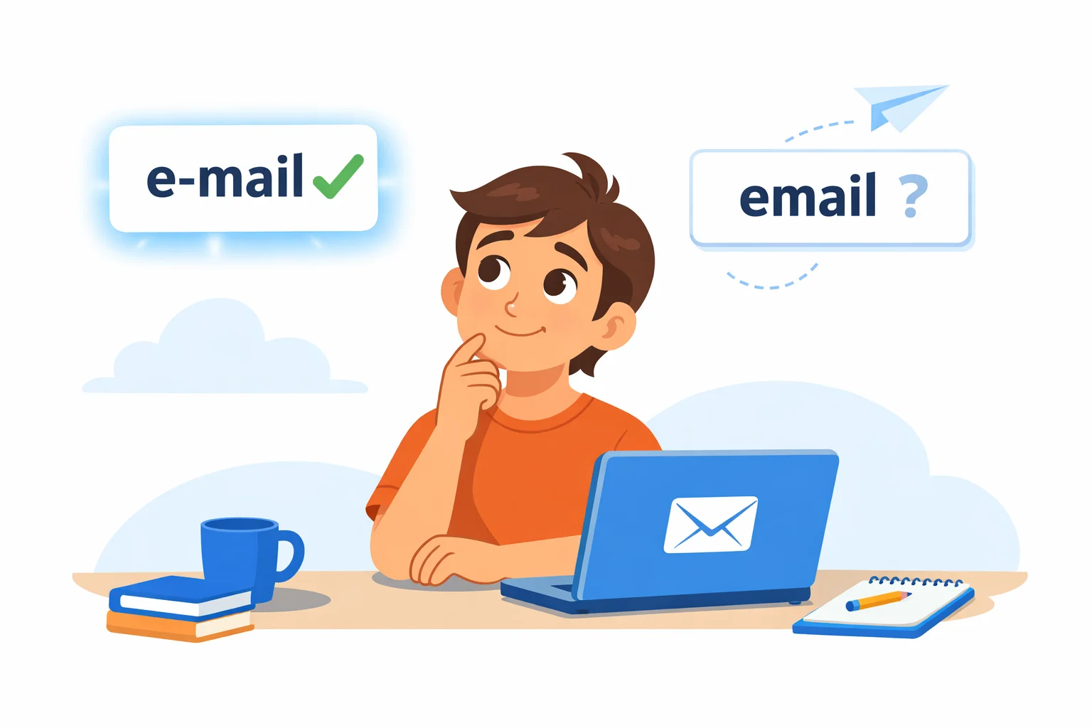 E-mail of email? De juiste spelling volgens Van Dale en het Groene Boekje